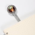 thumbnail image 3 of Independence Day Silver Lace-Edged Bookmark - Gift for Readers and Book Lovers, 3 of 5
