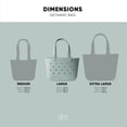 thumbnail image 3 of Bolsa de playa Simple Modern Getaway Sea Glass Sage impermeable, 3 of 7