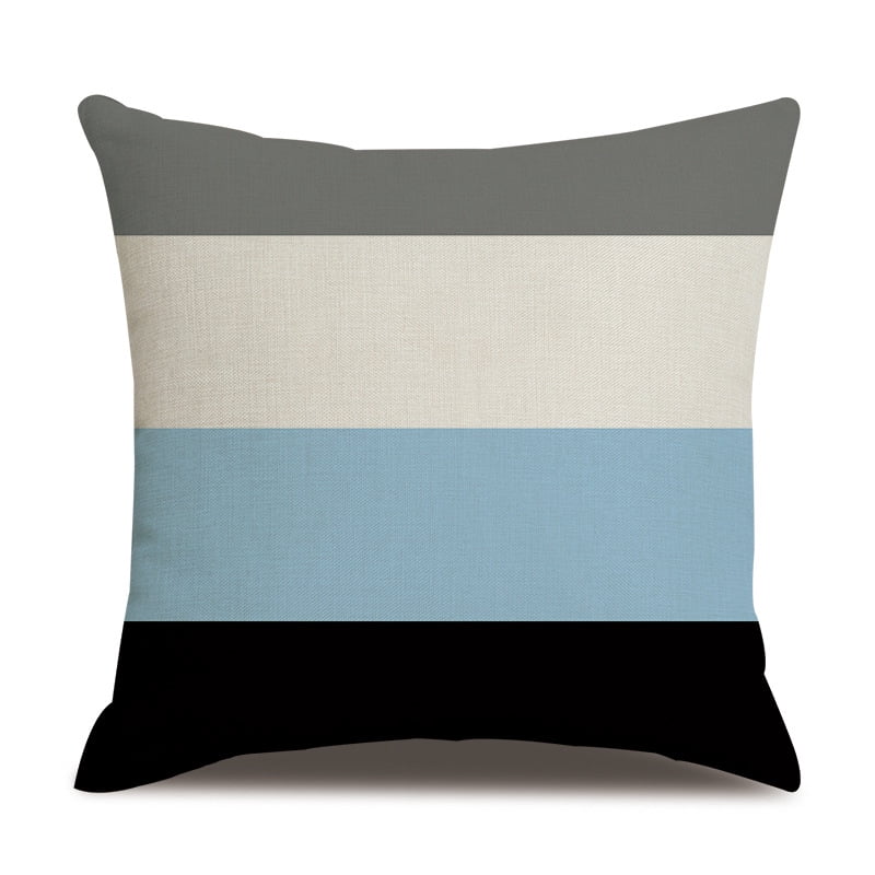 Decorative Throw Pillow Cover Backrest Pillow Case, Square Cushion