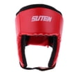 thumbnail image 3 of Kickboxing Sanda Cuerpo Protector Completo, Casco, Protector de Pecho y Pierna, rojo, 3 of 9