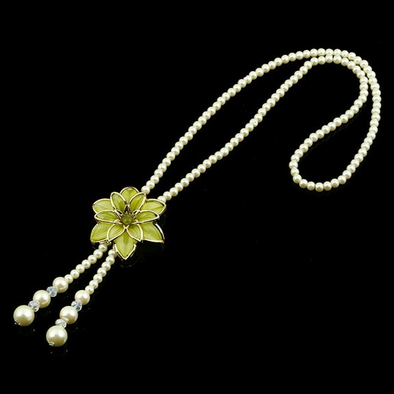 Ausyst Nacklace for Women Natural Pearl Necklace Fashion Jewelry Beaded Flower Necklace Jewelry for Women on Sale Clearance