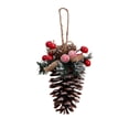 thumbnail image 2 of Fiudx Ofertas relámpago Decoraciones navideñas Piñas grandes Hechos a mano Materiales de bricolaje Frutas Flores secas Accesorios de tiro Adornos, 2 of 6