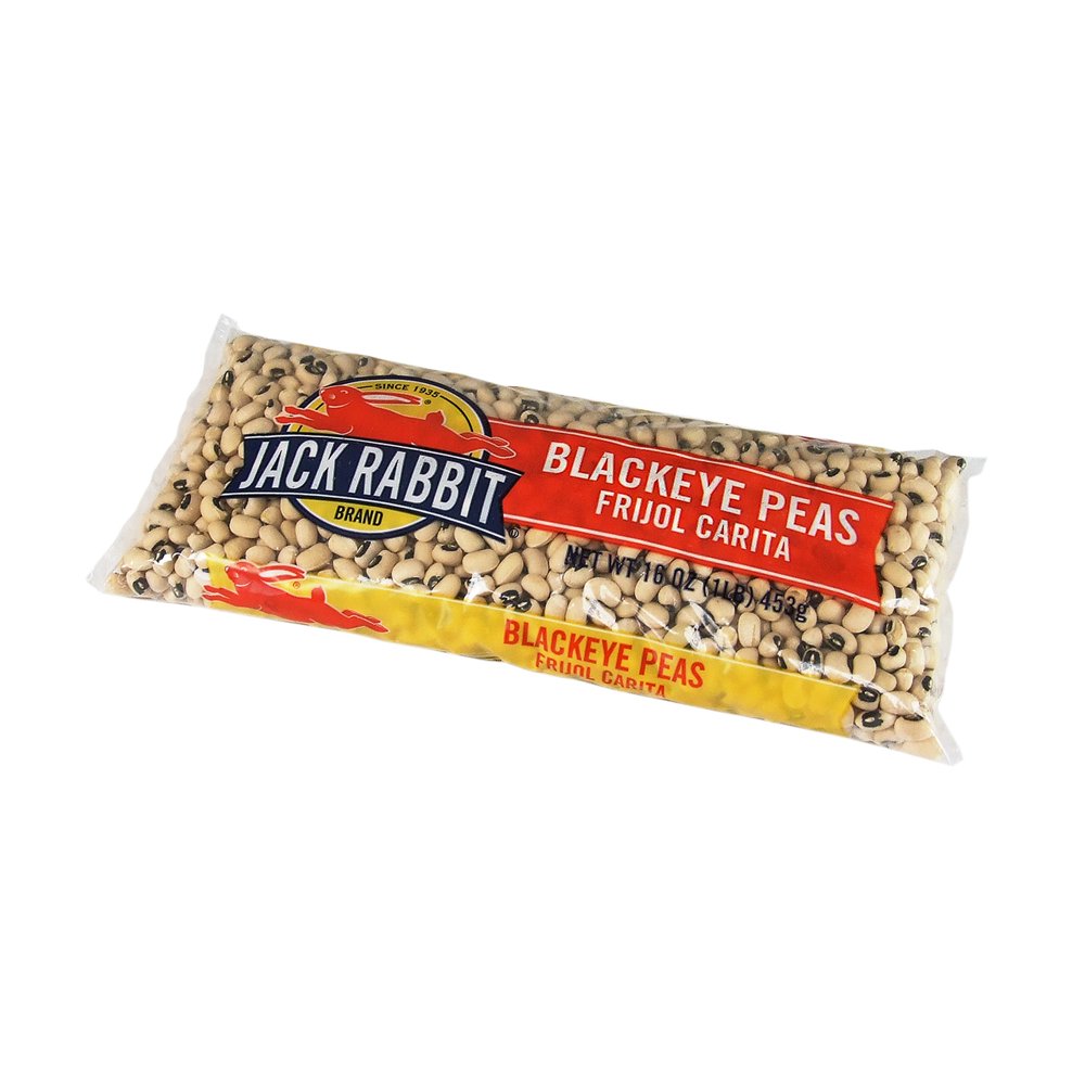 24 PACKS Jack Rabbit Blackeye Peas 1 lb. packages.
