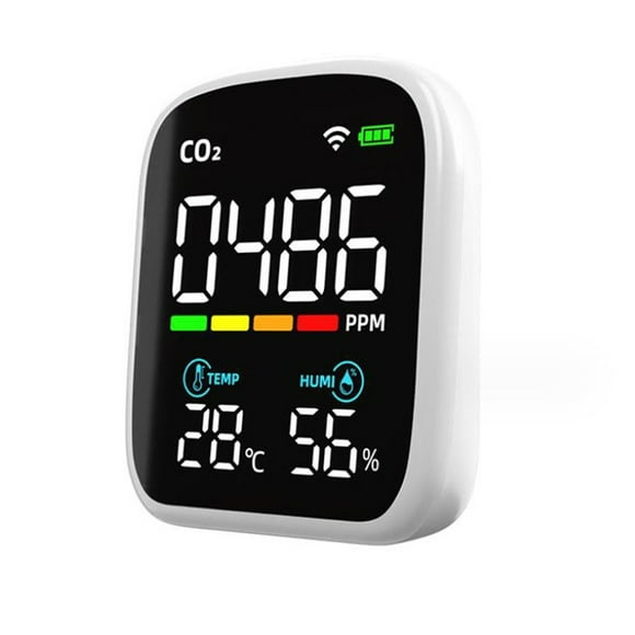 CO2 Monitor 400-5000PPM Carbon Dioxide Monitor NDIR Sensor Air Quality Monitor 70*84*35 Mm ,High-Precision Sensor
