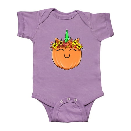 

Inktastic Pumpkin Unicorn for Halloween and Thanksgiving Gift Baby Boy or Baby Girl Bodysuit