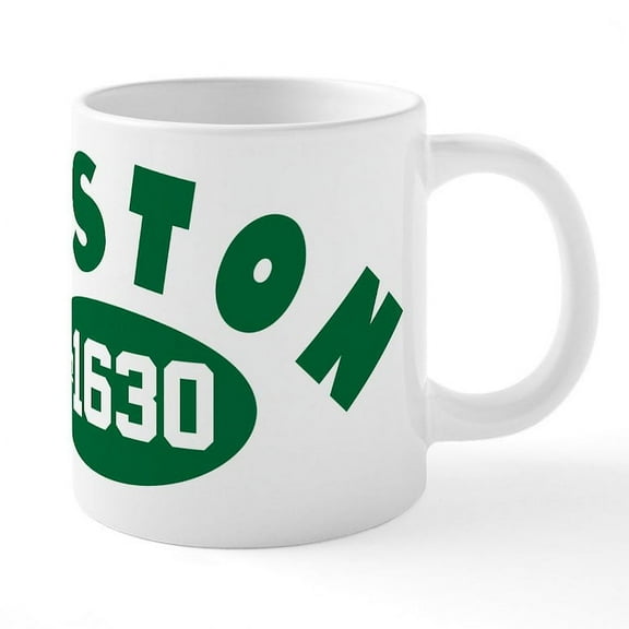 CafePress - Boston Mugs - 20 Oz White Ceramic Mega Mug