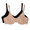 Sand/Black, variant on Fruit of The Loom Women's Cotton Stretch Extreme Comfort Bra, Style 9292PR, 2-Pack