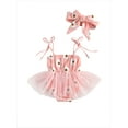 Kleidungly Newborn Baby Girl Clothes Sleeveless Adjustable Strap Flower
