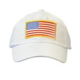 thumbnail image 5 of Male Female Adjustable Buckle Closure USA Flag Embroidered Cap, 5 of 6