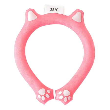 

Chilly Ice Ring Neck Ice Pack Neck Tube Reusable Wearable Neck Cooler Body Products For Indoor Outdoor Summer Hot Weather 28℃(82.4℉)crystallization200ml Exercise To Cool The Beach
