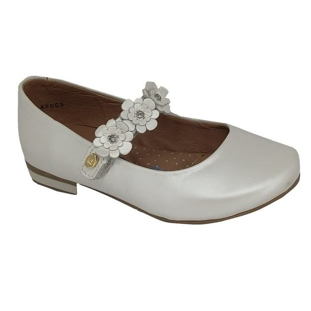 Calzado de JUVENIL tipo ZAPATILLA color PERLA Coqueta 45005-Y