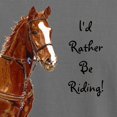 thumbnail image 3 of CafePress - Id Rather Be Riding! Horse T Shirt - Mens Comfort Colors Shirt, 3 of 5