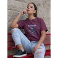 thumbnail image 2 of Modern Hysteria Techno Style T-Shirt Women -Image by Shutterstock, Female XX-Large, 2 of 4