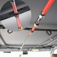 thumbnail image 4 of Car Fishing Rod Rack, 5-Piece Fishing Rod Storage Rack with Adjustable Fishing Rod Rack Buckle for Trucks SUVs, Vans, and Trucks, 4 of 8