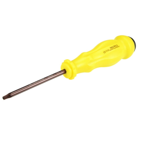 Tasharina Magnetic T20 Torx Screwdriver with 3 Inch S2 Steel Shaft