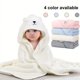 thumbnail image 2 of 1pc Soft Cartoon Animal Baby Bath Towel, Bathrobe, For Newborn Baby, Skin Friendly Blanket, 2 of 4