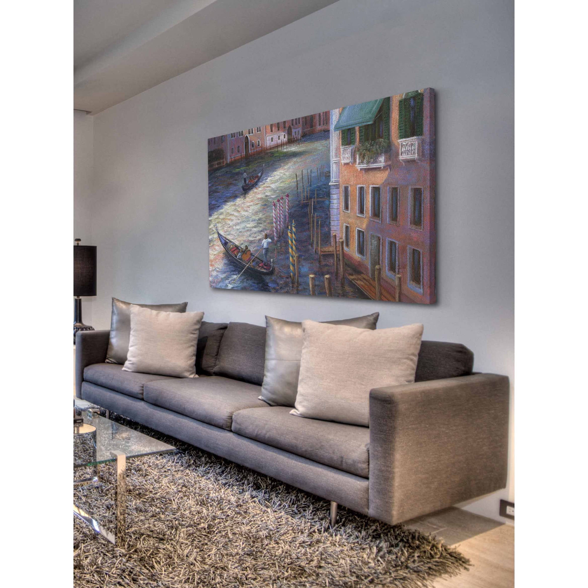 "Grand Canal" Painting Print on Wrapped Canvas