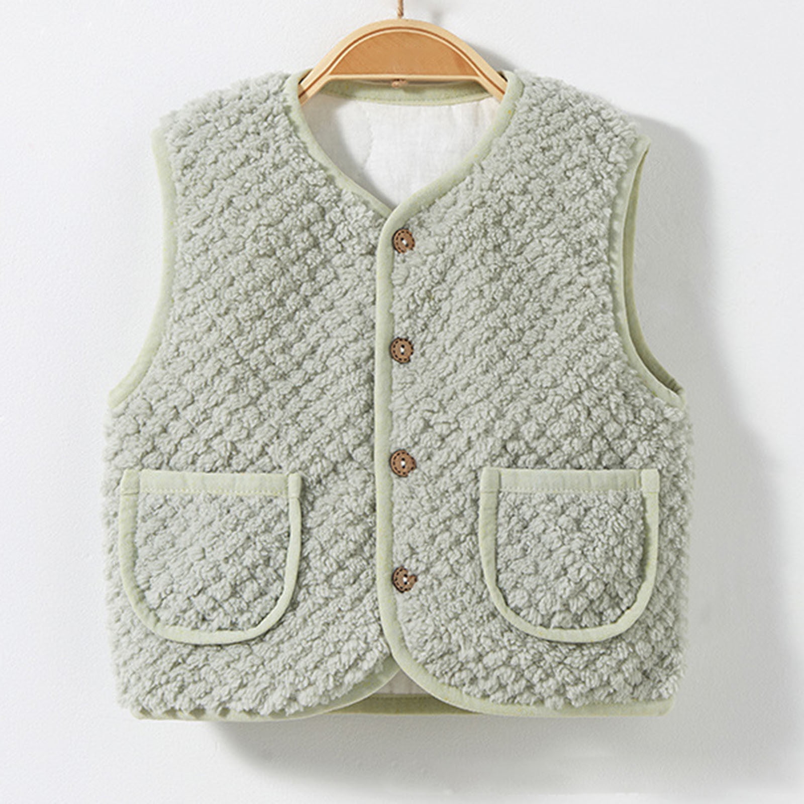 Toddler Baby Girls Boys Winter Warm Vest Girls Gilet Outerwear