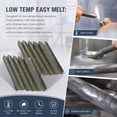 thumbnail image 3 of Low Temperature Aluminum Welding Rods, Easy Melt Universal Welding Sticks for Stainless Steel Iron Copper Repair, Suitable for DIY and Professional Use, 3 of 7
