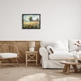thumbnail image 3 of Stupell Industries Barn in Meadow Painting Landscape Painting Black Floater Framed Canvas Art Print Wall Art, 21 x 17, 3 of 10