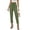 Green, variant on YuXingFu Womens Summer Pants for Women Loose Dress Pants High Full - Pocket Casual Black S