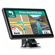 CIVZNG 7'' GPS Navigator for Car Truck RV - Touchscreen Navigation System, 2025 North America Maps Free Lifetime Updates, Turn-by-Turn Voice Guidance, Speed & Red Light Warning