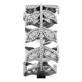 thumbnail image 4 of 0.25 Carat (ctw) 10K White Gold Round White Diamond Ladies Vintage Style Anniversary Wedding Eternity Band Stackable Rin, 4 of 4
