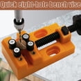thumbnail image 2 of Universal Mini Drill Press Vise Clamp Table Bench Vice for Jewelry Walnut Nuclear Watch Repairing Clip On DIY Sculpture Craft Carving Bed Tool, 2 of 9