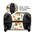 thumbnail image 4 of Lsque Squirrel With Colorful Tail Printed Luggage Cover, Travel Luggage Protector,Scratch and Dirt Resistant, Fits 18-32 Inch Luggage - X-Large, 4 of 9