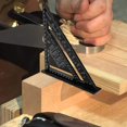 thumbnail image 5 of professional Metric Triangle Square, 30cm/300mm High Precision Carpenter's Square, Angle Ruler Carpentry Aluminum Alloy, 5 of 5