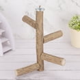 thumbnail image 1 of Pet  Toy,  Wood Stand, Practical  for Entertainment Stand Play Exercise, 1 of 8