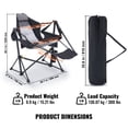 thumbnail image 4 of VEVOR Chaise de Camping Hamac Chaise Pliante Capacité de Charge 300 lbs, 4 of 9