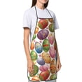 thumbnail image 5 of Anti-Fouling Belt Pocket Elasticated Apron - Non-Slippery Non-Fading Non-Shrinking Non-Crinkly Water-Repellent Colorful Easter Eggs Cartoon, 5 of 8