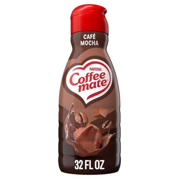 Coffee mate Café Mocha Flavored Coffee Creamer, Non-Dairy, Gluten-Free, 63 Servings
1 fl oz