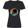 thumbnail image 3 of Inktastic Table Tennis Ping Pong Women's V-Neck T-Shirt, 3 of 5