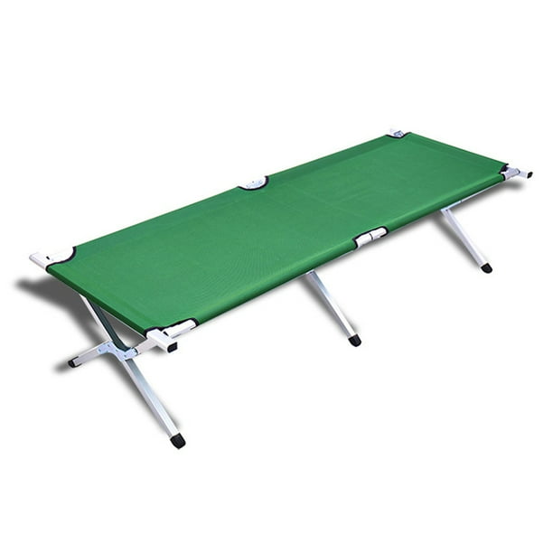 Cama plegable Irfora Cama plegable para acampar, cuna ligera portátil, cama para dormir, 150 KG máx. Carga con bolsa de transporte para acampar al aire libre, senderismo, viajes, pesca, oficina e Irfora Cama plegable