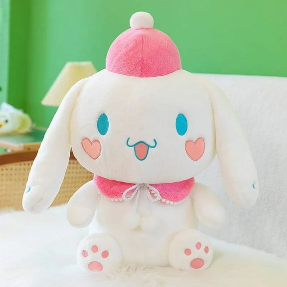 60cm Sanrio Cartoon Anime Figure Cute Cinnamoroll Room Decotation Big Plush Stuffed Animals Peluche Doll Toys Kids Birthday Gift