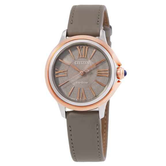 Citizen L Ceci Eco-Drive Taupe Dial Ladies Watch EM1166-01Z
