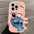 thumbnail image 5 of Funda de teléfono Disney Stitch para iPhone 16 15Plus 14 Pro Max X 12 7 8 11 Pro XR 13 Mini XS TPU funda de silicona, 5 of 5