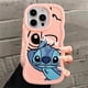 thumbnail image 5 of Funda de teléfono Disney Stitch para iPhone 16 15Plus 14 Pro Max X 12 7 8 11 Pro XR 13 Mini XS TPU funda de silicona, 5 of 5