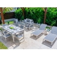thumbnail image 1 of Belvedere Combination Furniture for Outdoor – Patio Furniture Set with Loveseat Set, Six-seat Dining Set, and Chaise Lounge Set (14-Piece), 1 of 9