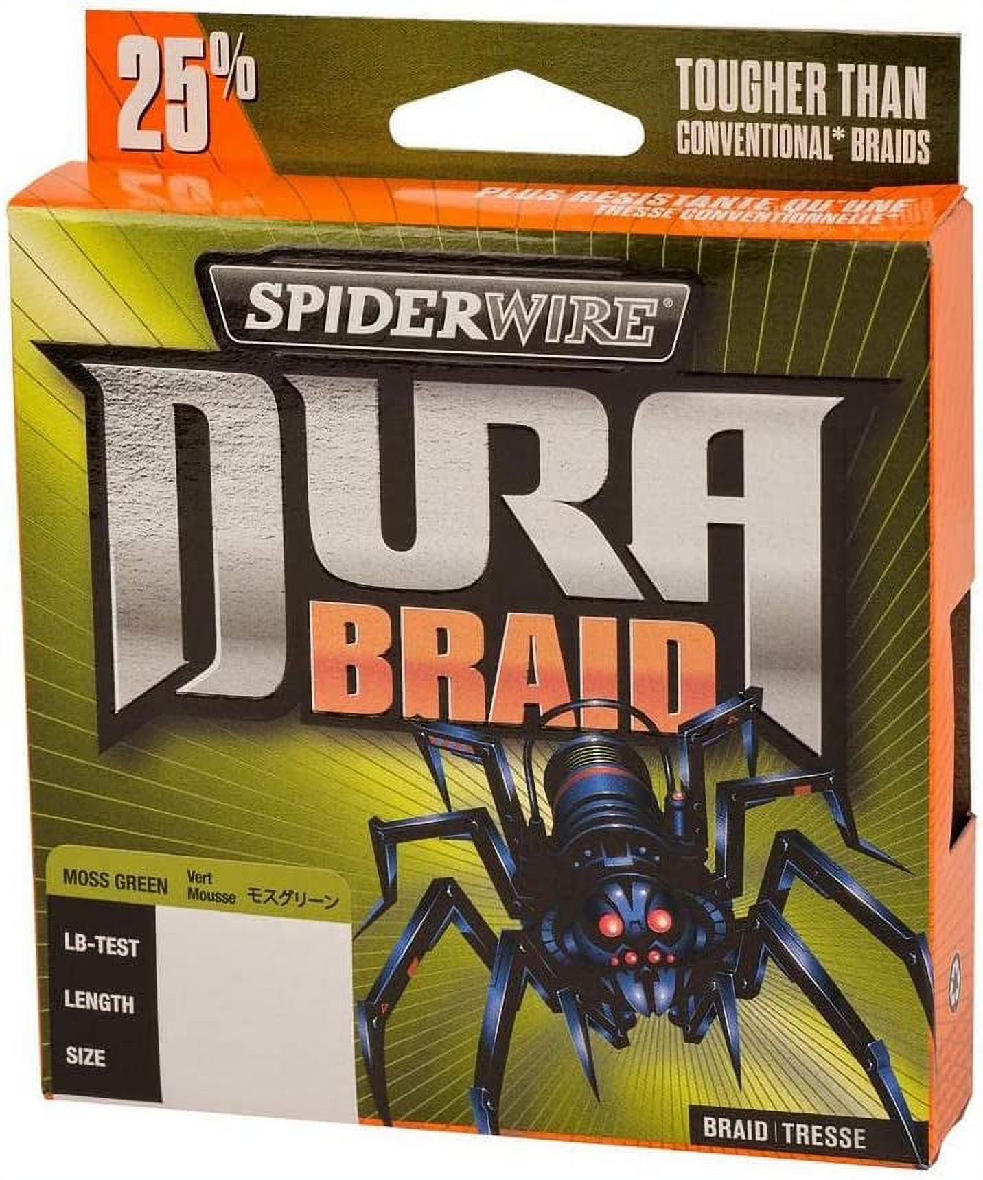 Spiderwire Durabraid Fishing Line, 20 lb Test, 150 yd photo 4