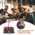 thumbnail image 4 of Table Basketball Mini Beer Drinking Game Toy For Adults Entertaining Party With 6 Glasses Skill Activity Size Not Specified Social Fun Game, 4 of 8