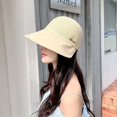thumbnail image 2 of Hat for Women , Beach Accessories for Women , Foldable Hat Stylish Unisex Wide Brim Straw Hat for Summer Sun Outdoor Beach Travel and Gardening Activities, 2 of 2