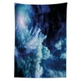 thumbnail image 3 of Ambesonne Space Tablecloth Rectangular Table Cover, Universe Spiral Galaxy, 60"x84", Dark Blue, 3 of 4
