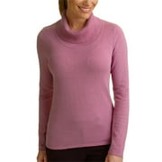 Women's Organic Cotton Cashmere Turtleneck Sweater