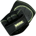 thumbnail image 2 of MRX Weight Lifting Grip Pads Pro Grips Gym Gloves Training Fitness Workout Black / Green S/M, 2 of 4