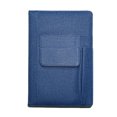 thumbnail image 1 of Hioecau Lined Journal Notebook for Men Women Fabric Cover A5 Size Notebook 200 Pages Thick Paper Journal with Pockets for Work Note Taking Writing, 1 of 8