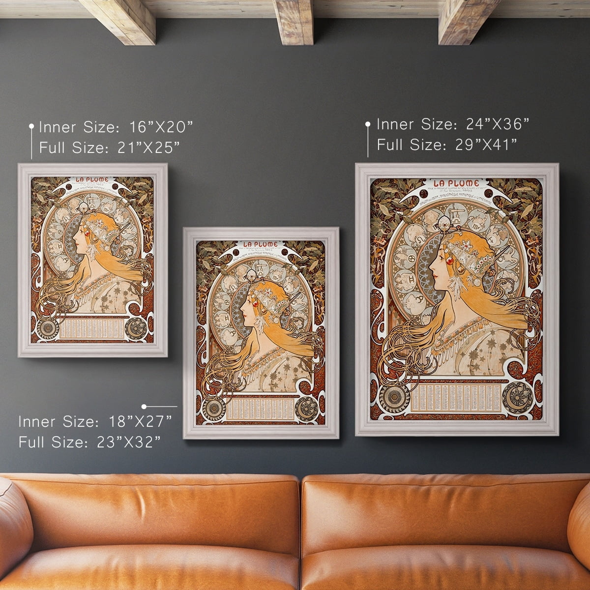 Tropical Fish Collection II Premium Framed Canvas- Ready to Hang