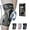 Gray, variant on Caspe 1 Pack Compression Knee Brace with Patella Gel Pad & Side Stabilizers – Knee Support Sleeve for Men & Women, Running, Workout & Daily Use
